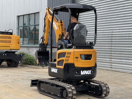 2 Ton Mini Excavator For Home Use 0.07m3 Bucket Capacity