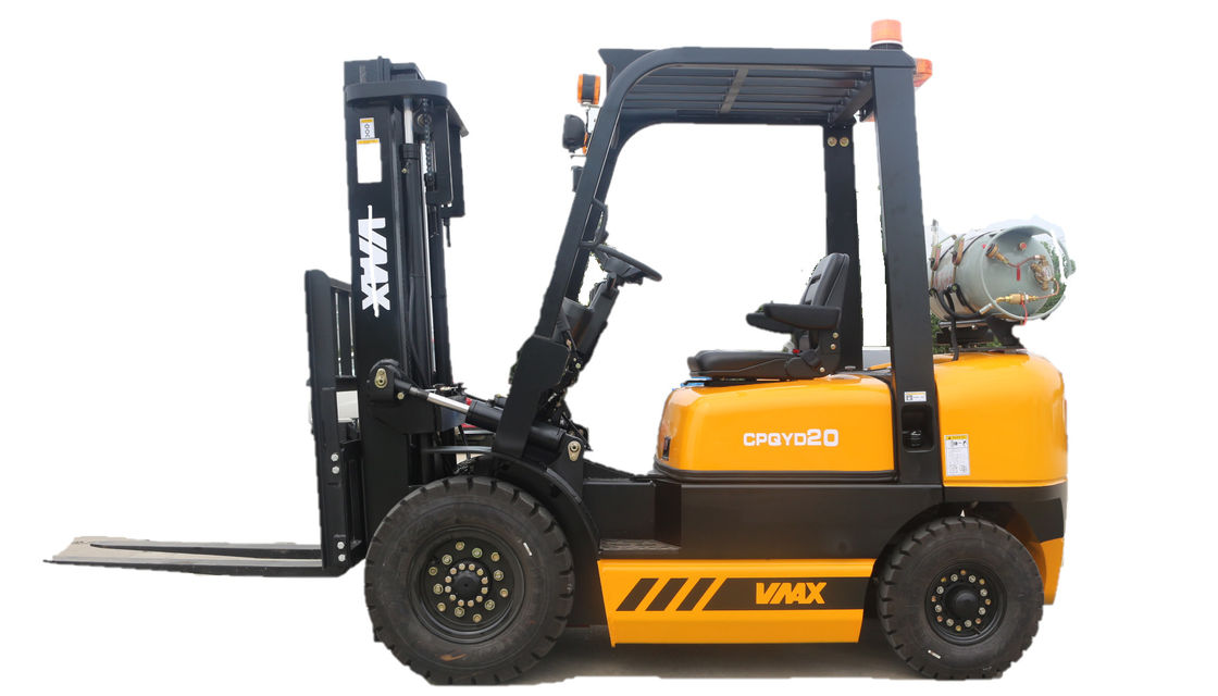 Counter Balance LPG Forklifts Used In Warehouses With Nissan K21 Engine