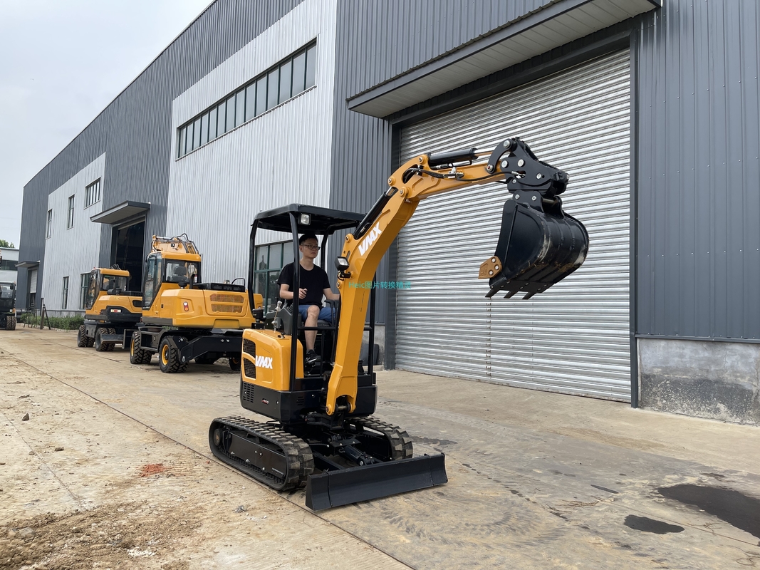 2 Ton Mini Excavator For Home Use 0.07m3 Bucket Capacity
